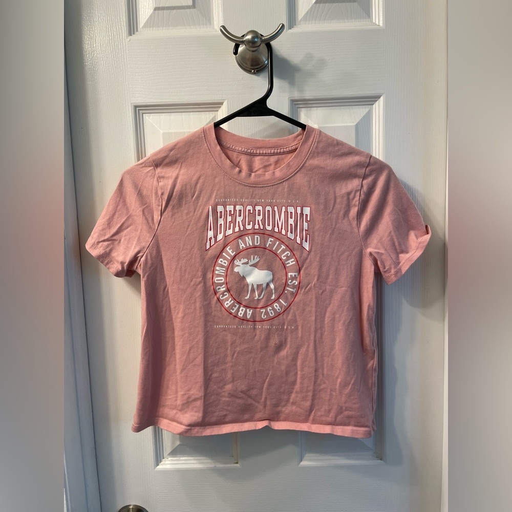 Pink Abercrombie Kids Shirt